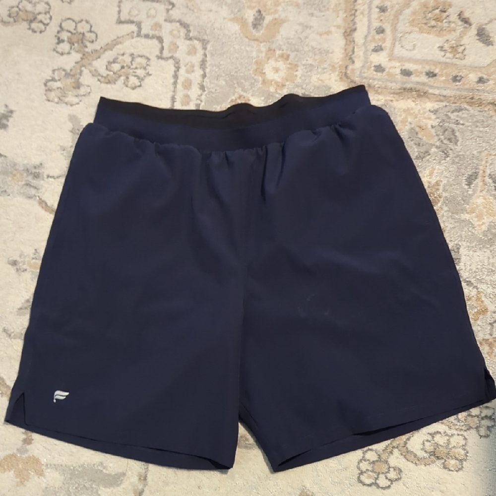Fabletics Men's Dark Blue Athletic Shorts